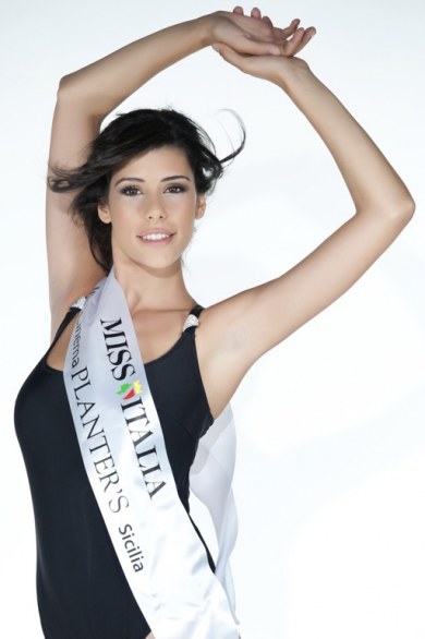 Miss Italia 2012: 029    Micaela De Marco - Miss Cinema Planter’s Sicilia