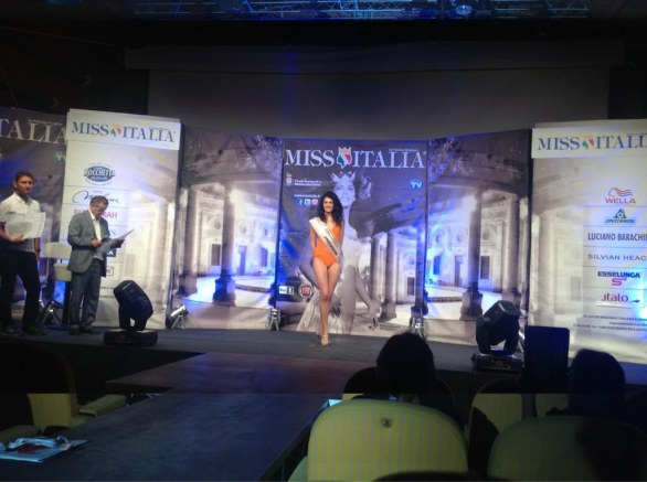 Carol Magosso è Miss Benessere Specchiasol a Miss Italia 2012