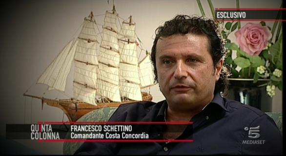Quinta colonna - l intervista a Francesco Schettino