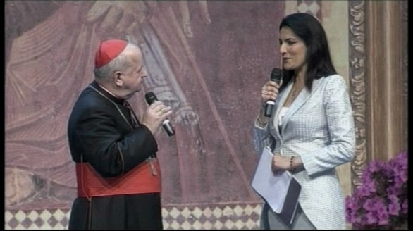 Safiria Leccese - La presentatrice del Papa