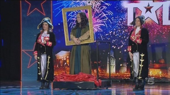 Sanna-Casula-Mariani, La Gioconda a Italia s Got Talent 2013