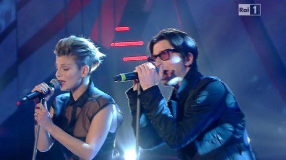 Sanremo 2012 - Emma e Gary Go in Il Paradiso-Is paradise is half as nice