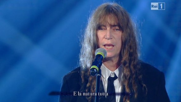 Sanremo 2012 - Marlene Kuntz con Patti Smith - Impressioni di settembre - The world became the world
