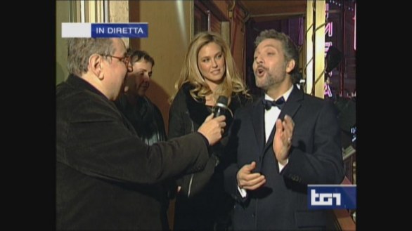 Sanremo 2013, Beppe Fiorello canta Modugno