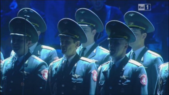 Sanremo 2013, Toto Cutugno e Armata Rossa - Prima serata