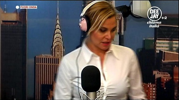 Simona Ventura a Radio Deejay