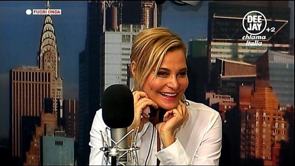 Simona Ventura a Radio Deejay