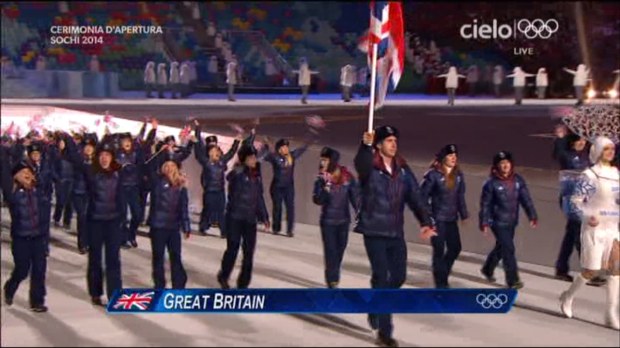 Sochi 2014, Cerimonia di apertura: sfilata atleti