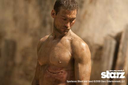 Spartacus: blood and sand, immagini promozionali