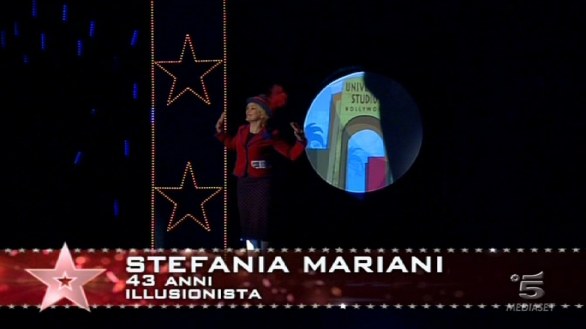 Stefania Mariani, illusionista ad Italia s got talent 2013