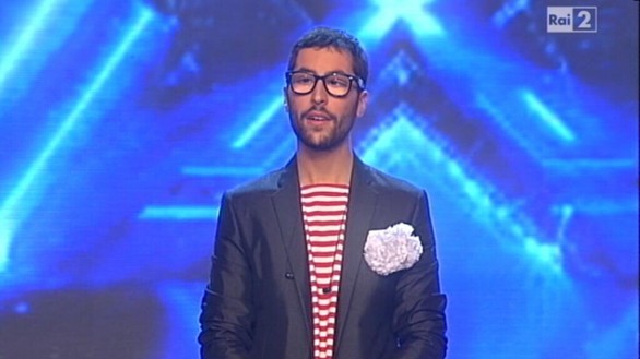 Stefano Filipponi a X Factor - Dillo alla luna