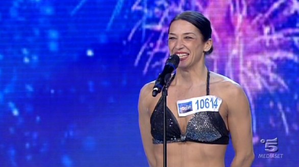 Tamara Tassi, pole dancer ad Italia s got talent 2013