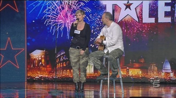 Tanya e Graziano Tavoni, padre e figlia a Italia s Got Talent 2013