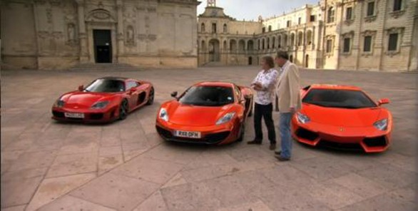 Top Gear 2012, la prima puntata in Italia