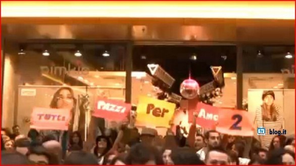 Tutti pazzi per amore 2 - Il flash mob a Roma