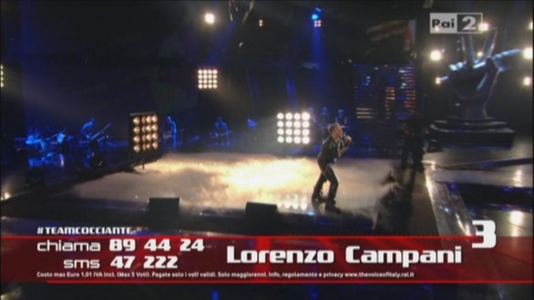 TVOI, Lorenzo Campani (Team Cocciante)