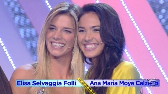 Veline 2012 - Ana Moya Calzado ed Elisa Selvaggia Folli