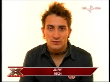 le foto di Jury Magliolo durante un confessionale di X Factor