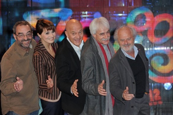 Zelig 2012 - Gino & Michele, Paola Cortellesi, Claudio Bisio e Giancarlo Bozzo